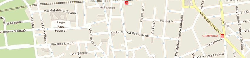 Mappa della impresa cafe' de flore a CATANIA
