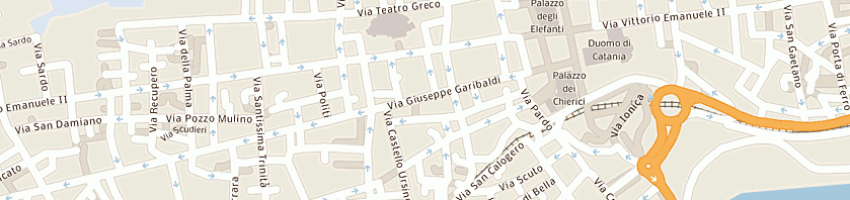 Mappa della impresa guardo flli snc di salvatore f e antonio guardo a CATANIA