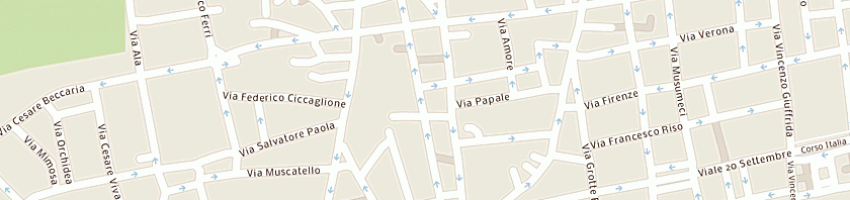 Mappa della impresa bogart collection di ge g a CATANIA