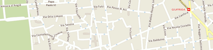 Mappa della impresa ict srl a CATANIA