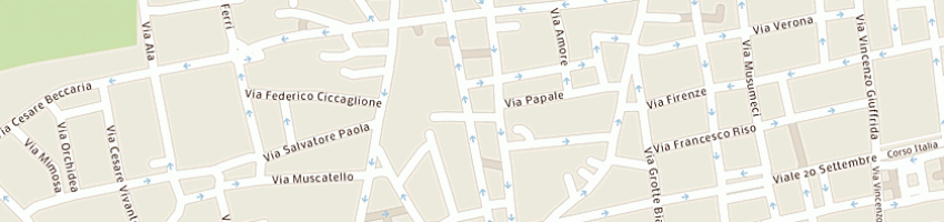 Mappa della impresa pulvirenti gesualdo a CATANIA