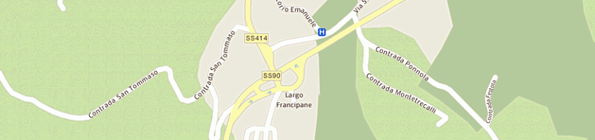 Mappa della impresa aci di macchione gianfranco a ARIANO IRPINO