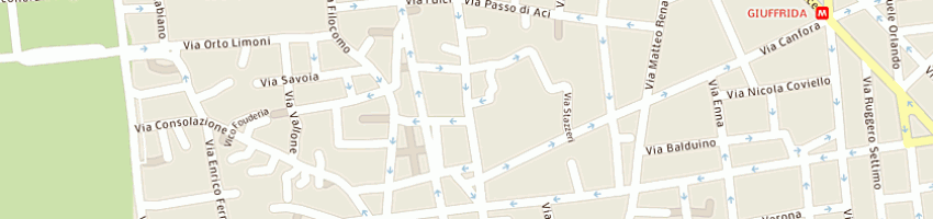 Mappa della impresa studio 2 esse di sanfilippo e saitta a CATANIA