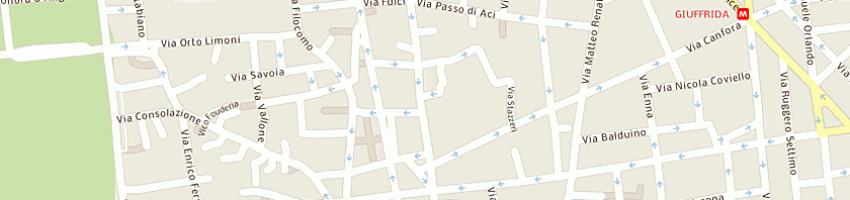 Mappa della impresa pdr di russo giuseppe a CATANIA