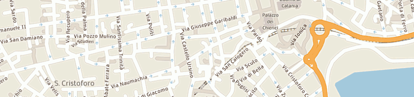 Mappa della impresa europa 2000 snc di reitano vincenzo e c a CATANIA
