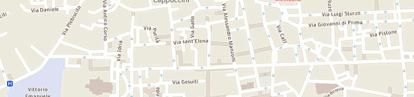 Mappa della impresa acli service catania srl a CATANIA