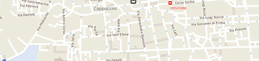 Mappa della impresa morabito maurizio a CATANIA