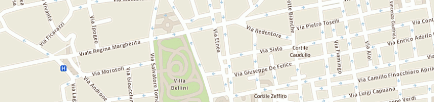 Mappa della impresa tomasello antonino a CATANIA