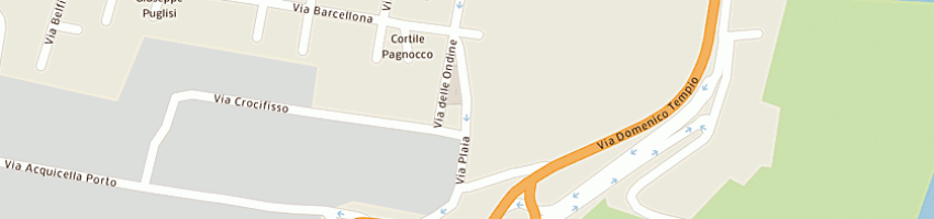 Mappa della impresa meridiana trasporti snc di coco vincenzo e puglisi francesco a CATANIA