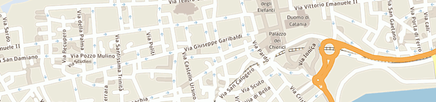 Mappa della impresa bar pasticceria mazzini di corinzia corrado a CATANIA