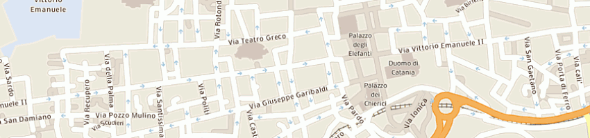 Mappa della impresa guardo angelo a CATANIA