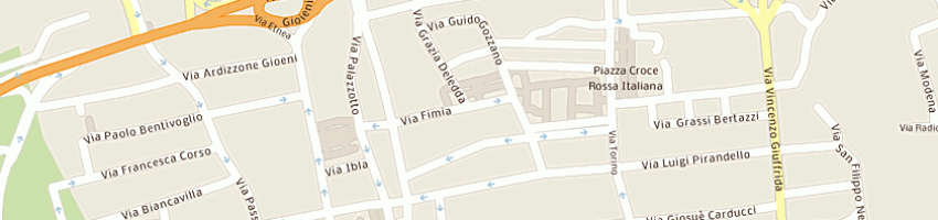 Mappa della impresa castorina aldo a CATANIA