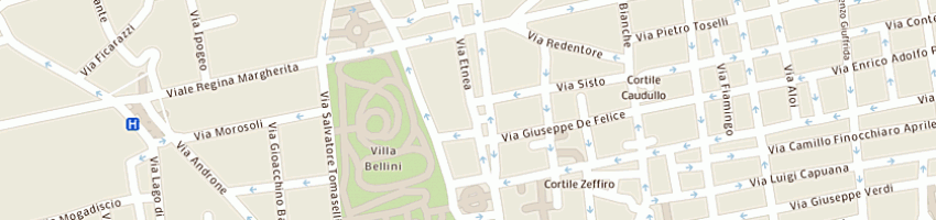 Mappa della impresa iciesse srl a CATANIA