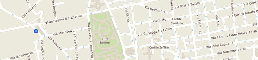 Mappa della impresa cocuzza di di stefano gabriella a CATANIA