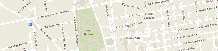 Mappa della impresa bellavia commerciale srl a CATANIA