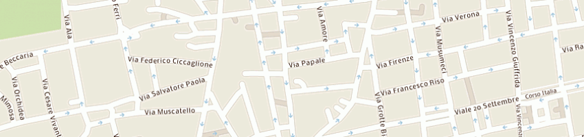 Mappa della impresa milleventi sas di alfredo minissale a CATANIA