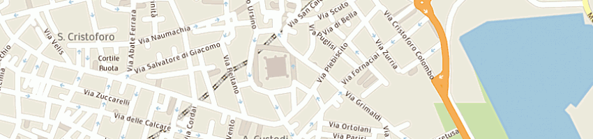 Mappa della impresa mandala network di guglielmino agatino e c sas a CATANIA