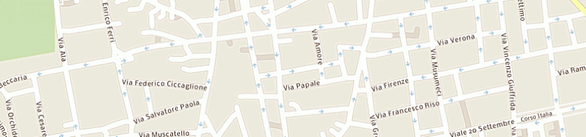 Mappa della impresa associazione eris a CATANIA