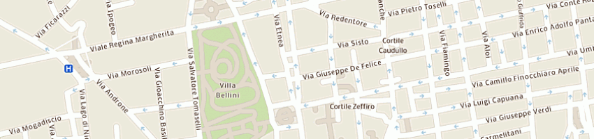 Mappa della impresa cristaldi domenico a CATANIA