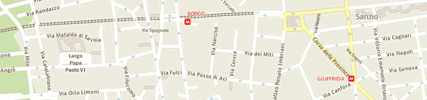 Mappa della impresa paternostro sergio a CATANIA