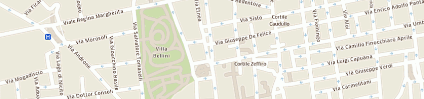 Mappa della impresa paci pasquale a CATANIA
