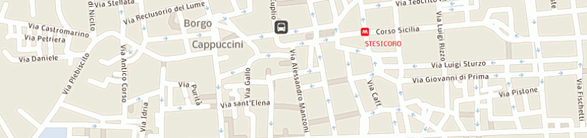 Mappa della impresa sambataro letizia di bianchi vincenzo a CATANIA