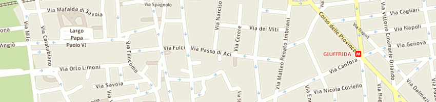 Mappa della impresa esteticamente di clemenza maria stella a CATANIA