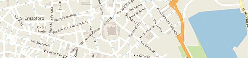 Mappa della impresa il melograno societa cooperativa a CATANIA