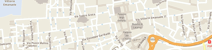 Mappa della impresa catania salvatore a CATANIA