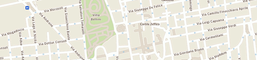 Mappa della impresa limoni spa a CATANIA
