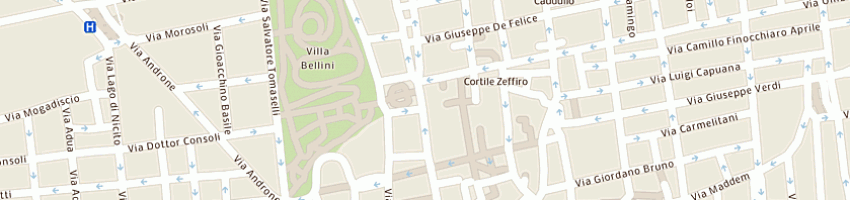 Mappa della impresa sudland di sebastiano zambataro e c sas a CATANIA