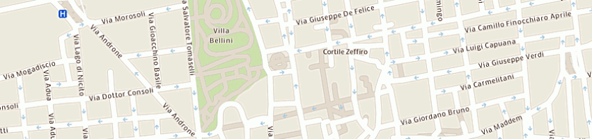 Mappa della impresa libreria crisafulli snc a CATANIA