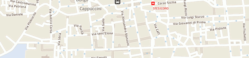 Mappa della impresa guglielmino francesco a CATANIA