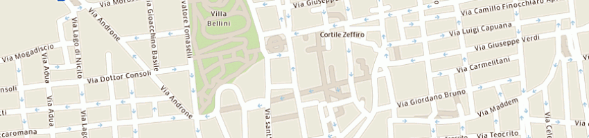 Mappa della impresa bergarelli pietro a CATANIA