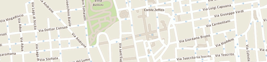 Mappa della impresa tel toon srl a CATANIA