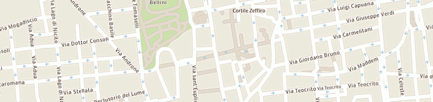 Mappa della impresa novecento srl a CATANIA