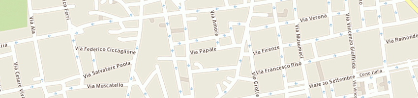 Mappa della impresa asero giovanni a CATANIA