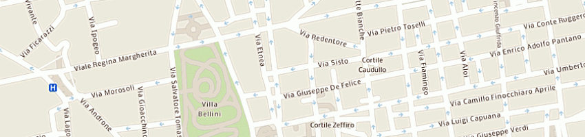 Mappa della impresa sicilpulizia di carmelo di natale a CATANIA