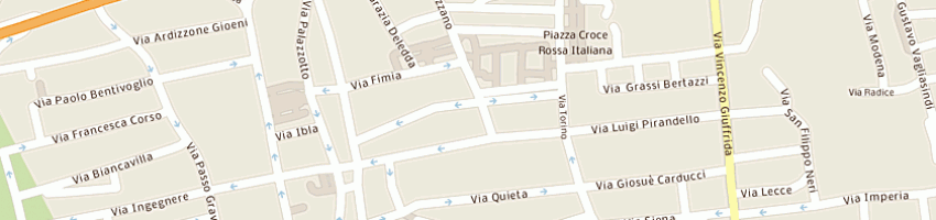 Mappa della impresa noe' ottica e contattologia a CATANIA