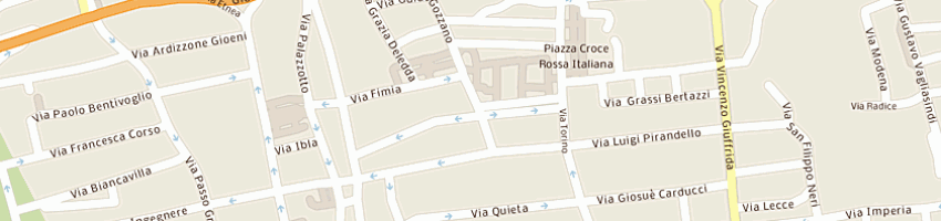 Mappa della impresa unicredit banca per la casa spa a CATANIA