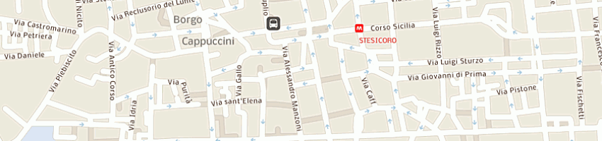 Mappa della impresa torrisi e c snc a CATANIA
