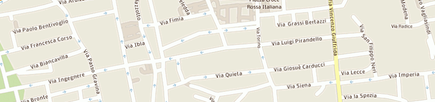 Mappa della impresa tricomi agatino a CATANIA