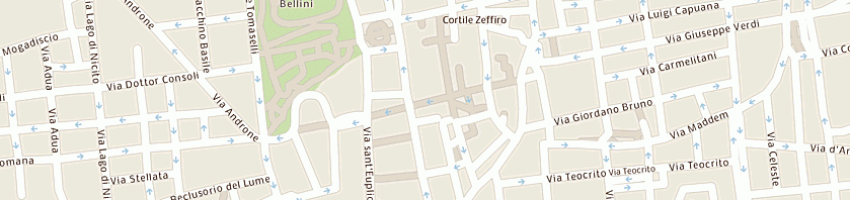 Mappa della impresa mazzara corrado a CATANIA
