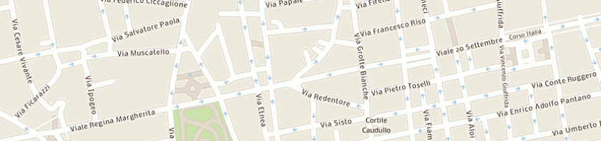 Mappa della impresa caruso salvatore a CATANIA