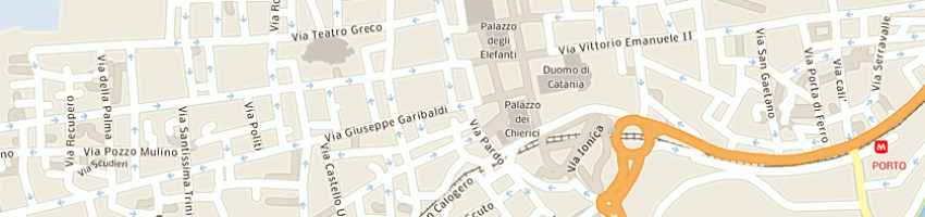 Mappa della impresa oriental house srl a CATANIA
