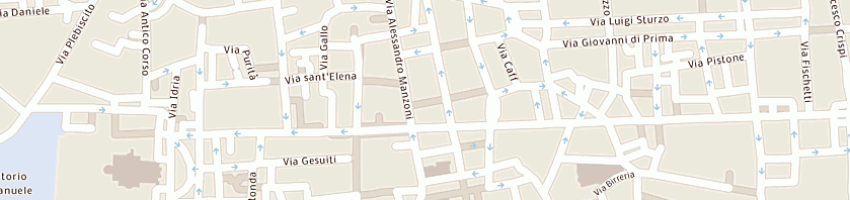 Mappa della impresa prefettura a CATANIA