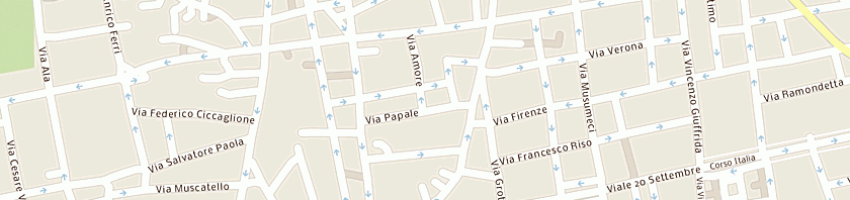 Mappa della impresa amplifon spa a CATANIA