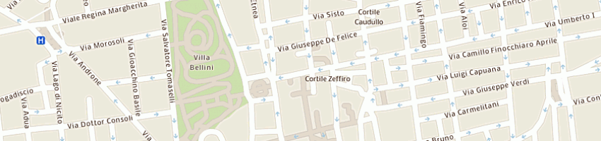 Mappa della impresa baldanza giovanni a CATANIA