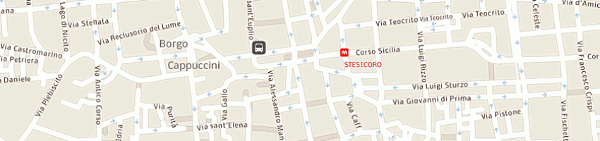 Mappa della impresa barbisio srlcappelleria a CATANIA