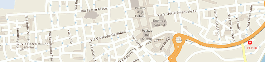 Mappa della impresa ditta sardella calogero snc a CATANIA